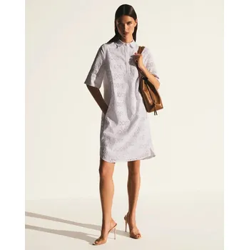 Dámské šaty JOOP! dámské košilové šaty 10100332 100 Bílá 42