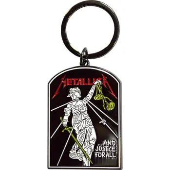 Metallica And Justice For All Tombstone Klíčenka