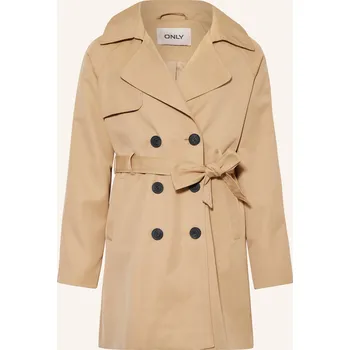 Dámský kabát Only Dívčí Trenčkot, béžová, 158