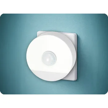 Noční světlo LED noční světélko do chodby, do zástrčky se soumrakovým a PIR senzorem, 0.2W/3W, 200lm [LA-4]