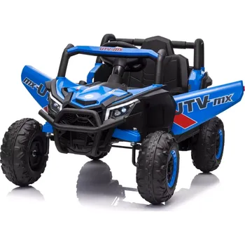 Dětské vozidlo Elektrické dětské vozítko Buggy Madman UTV-MX modré