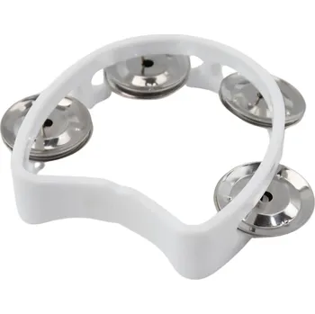 Tamburína Noicetone D001-6 White 3,94" Ruční tamburína
