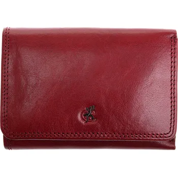 Peněženka Kožená peněženka Cosset 4499 Komodo bordó