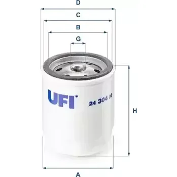 Autodíl UFI Palivový filtr UFI 24.304.00