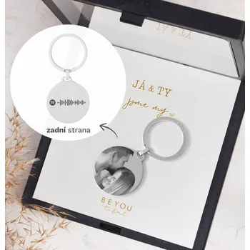 Klíčenka s vlastním motivem z lásky