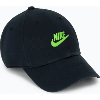 Kšiltovka Kšiltovka Nike Club Unstructured Futura Wash black/mean green
