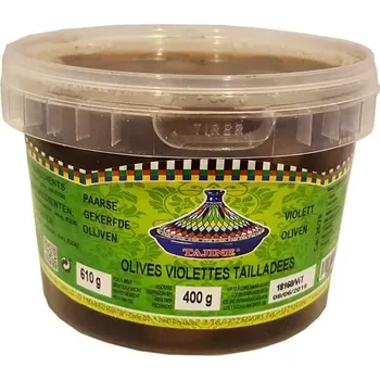 oliva TAGINE Olivy fialové nakládané 365 g