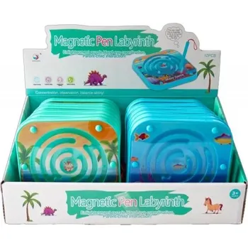 Hlavolam QUIZY Labyrint s magnetickým perem 2 druhy