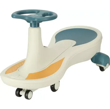 Odrážedlo INKA Gravity vozítko s LED koly melodie 76 cm modrobílé