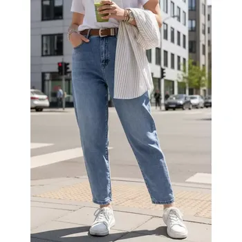 Dámské kalhoty Dámské kalhoty DSTREET UY2885 MODRÁ XS