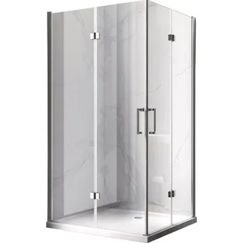 BPS-koupelny Obdélníkový sprchový kout HYD-OK13C 120x90 chrom/transparent - bez vaničky