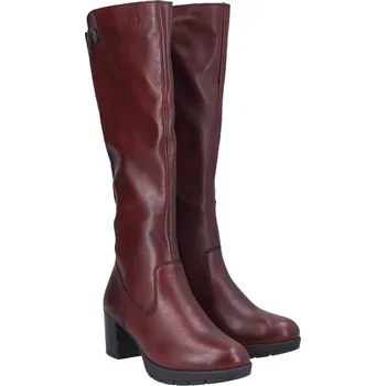 Dámské kozačky Rieker 77684-35 červená, vel. 42