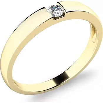 Oblečení a móda Prsten s přírodní diamantem 10978-ZL-DIA velikost 62