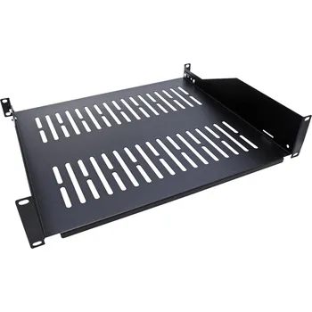 Rozvaděč Police VALUE 19'' police 2U, 400 mm, max. 25 kg, černá