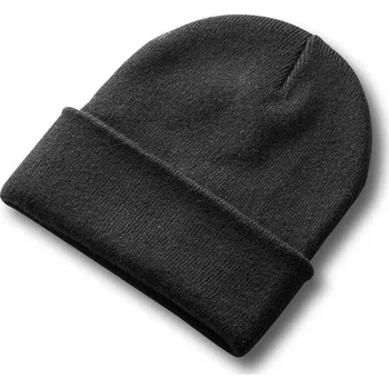 Dámské tričko CARL. rPET dvouvrstvá unisex čepice s jemnou povrchovou úpravou - Černá