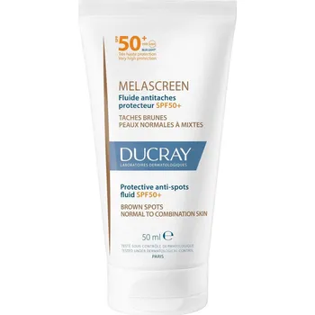 Opalování Ducray Melascreen Ochranný fluid proti pigmentovým skvrnám SPF 50+ 50 ml – Expirace 31/05/2026