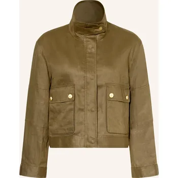 Dámský blejzr Tommy Hilfiger Dámská Plátěná Bunda, khaki, 42