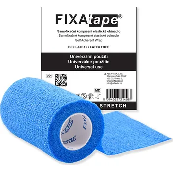 Náplast FIXAtape Stretch 7,5 × 450 cm modré