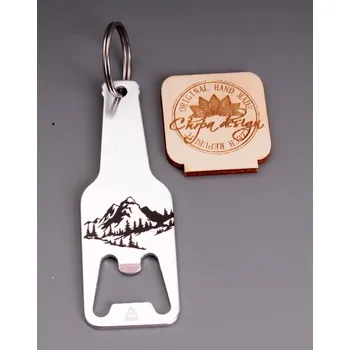 Otvírák Otvírák přívěšek - stříbrný - hory