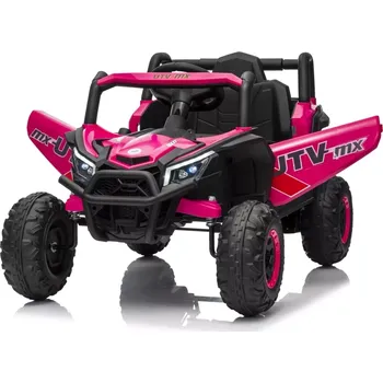 Dětské elektrovozidlo Dětský elektromobil Buggy Madman UTV-MX růžový