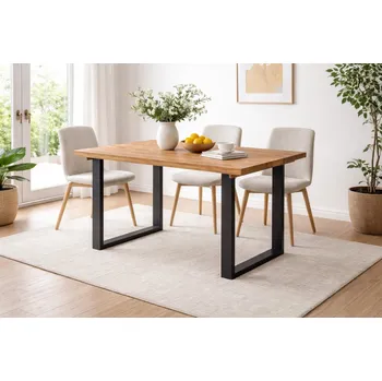 Jídelní stůl Jídelní stůl S902 160x90 JASAN HNĚDÝ