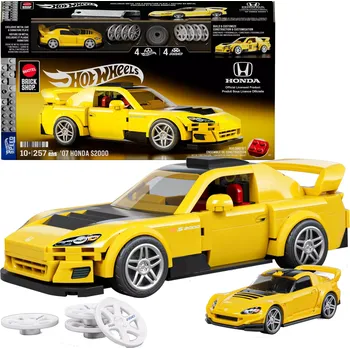 Stavebnice Stavebnice Hot Wheels Speed Series ’07 Honda S2000 257 dílků