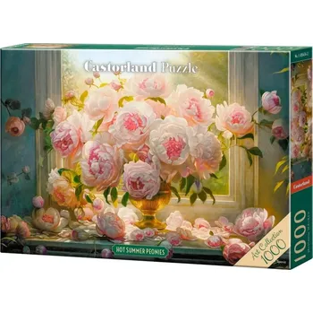 Dětské zboží Puzzle letní pivoňky 1000 dílků – Castorland Art Collection