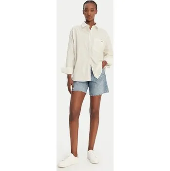 Pánská móda Calvin Klein Jeans Košile LV047F103G Béžová Relaxed Fit XL