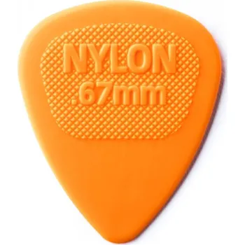 Příslušenství pro strunný nástroj Dunlop 443R 0.67 Nylon Midi Standard Trsátko