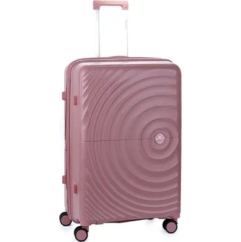 Velký cestovní kufr 42203 růžová světle