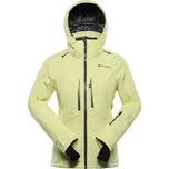 Alpine Pro REASA 2 ZELENÁ DÁMSKÁ LYŽAŘSKÁ BUNDA S MEMBRÁNOU PTX SNOW XS