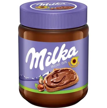 Milka Lískooříšková pomazánka s kakaem 600g (Kartonové balení : 6 ks)