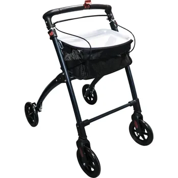 Chodítko pro seniory Rideer Rollator 1 - univerzální chodítko se sedákem a úložným prostorem, A0300100 (276049) RIDDER