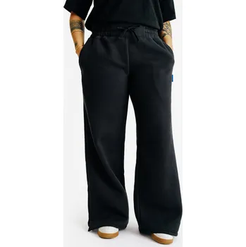 DECATHLON Dámské tepláky rovný střih Elementals 2XL / W39 L31 ČERNÁ