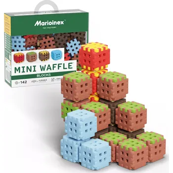 Dětské zboží Stavebnice Mini Waffle Blocks 142 dílků MARIOINEX