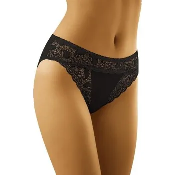 Kalhotky Kalhotky Wolbar Lisa II - krajkové Černá L