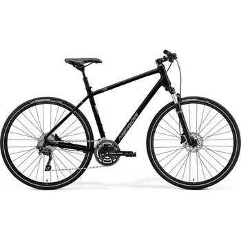 Merida CROSSWAY 300 Glossy Black(Matt Silver) 2023 Velikost: L(55), Rok: 2023