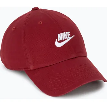 Kšiltovka Kšiltovka Nike Club Unstructured Futura Wash team crimson/white