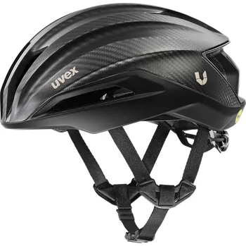 Cyklistická přilba UVEX HELMA ULTIMATE SURGE CARBON MIPS ALL BLACK MATT (S4101460100) Velikost: 53-56