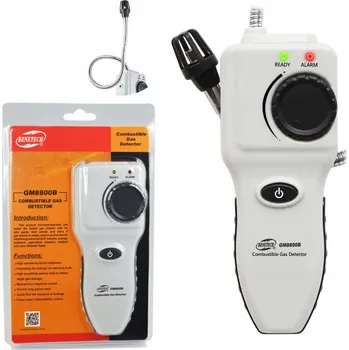 DETEKTOR ÚNIKU HOŘLAVÝCH PLYNŮ GM8800B