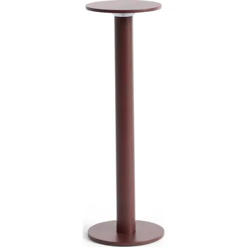 Lampička Hay, Stolní lampa Host bezdrátová, 30 cm, tmavě červená - Formadore