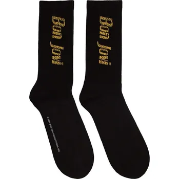 Bon Jovi Yellow Logo Black 40-45 Ponožky