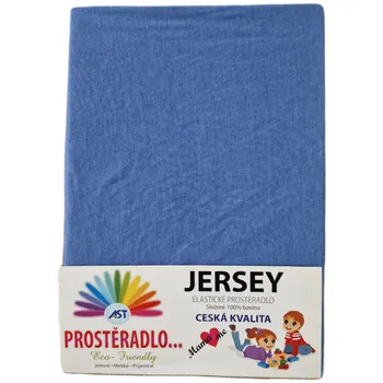 Prostěradlo Dětské jersey prostěradlo 70x140 - tm.modré