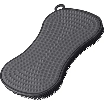 Kartáč na nádobí Silikonové houbičky Kochblume | Scrubby, Plus, Swisch | Dokuch.cz Barva: Černá, Velikost: Scrubby