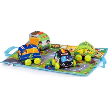 Chipolino hrací deka 2v1 s měkkými autíčky