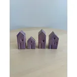 Mini domek Barva: Fialová