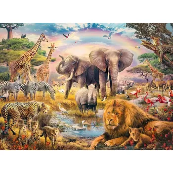 Puzzle Ravensburger Divoká příroda 100 XXL dílků