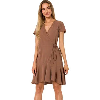 Dámské šaty Made of Emotion M741 čokoládové