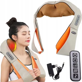 Masážní přístroj MASÁŽNÍ PŘÍSTROJ MASÁŽNÍ PŘÍSTROJ ZÁDA, TĚLO, MASÁŽNÍ PÁS SHIATSU, POLŠTÁŘ