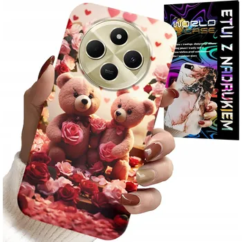 Pouzdro na mobilní telefon POUZDRO PRO XIAOMI REDMI 14C 4G - MEDVÍDCI, LOVE YOU, SRDCE, MNOHO CASE